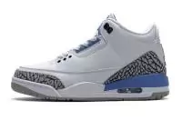 air jordan 3 mid meilleurs prix ct8532-104 unc blanche